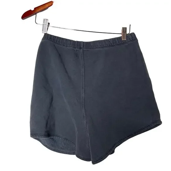 Joah Brown Fitted Sweat Shorts Gray Womens M/L - Picture 3 of 8